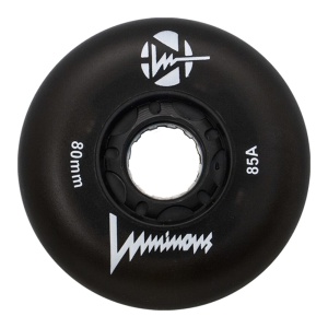 Set 4 Roti Luminous 80mm/85a Black
