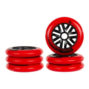 Set 6 roti Undercover Raw Black/Red 125mm/85A - Img 4