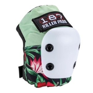 Set Protectii 187 Killer Jr. Six Hibiscus Pink/Green/Black - Img 2