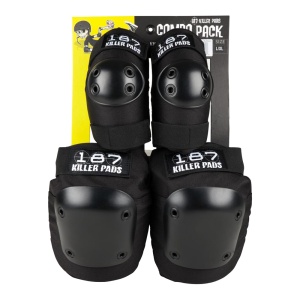 Set Protectii 187 Killer Pads Combo Pack Black - Img 1