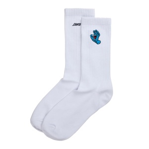Sosete Santa Cruz Screaming Mini Hand White - Img 1