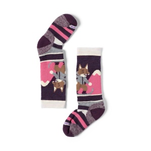Sosete Smartwool Kids Wintersport Full Cushion Fox Glade Moonbeam