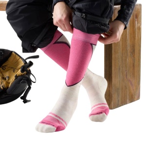 Sosete Smartwool W Ski Targeted Cushion Otc Ski Moonbeam - Img 2