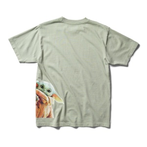 Tricou DC Star Wars Grogu The Child Silt Green Enzyme Wash - Img 4