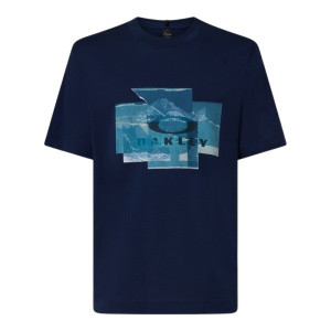 Tricou Oakley Mountain Camo Abyss