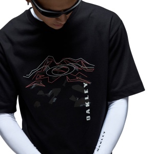 Tricou Oakley MTN Ridge Pitch Black - Img 6