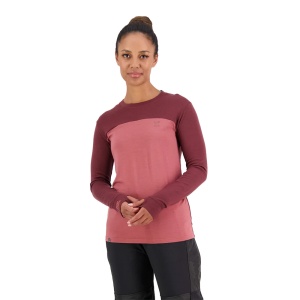 Bluza Corp Mons Royale Yotei BF LS Dark Chocolate/Terracotta 22/23 - Img 2
