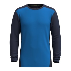 Bluza Corp Smartwool Classic All-Season Merino Crew Boxed Laguna Blue/Deep Navy 24/25 - Img 3