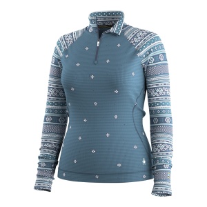 Bluza Corp Smartwool W Classic Thermal Merino Nightfall Fair Isle Fun