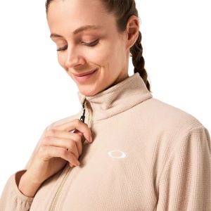 Bluza Oakley W Alpine Full Zip Beige 23/24 - Img 2