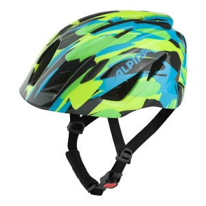 Casca Alpina Pico Neon-Green Blue Gloss