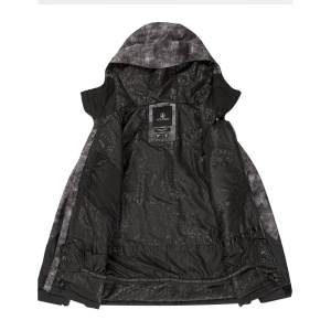 Geaca Volcom Strayer Ins Acid Black W21 - Img 3