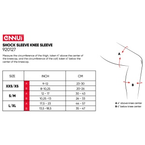 Genunchiere Ennui Shock Sleeve Gasket II Black - Img 3