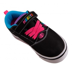 Heelys Pro 20 X2 Black/Rainbow Multi Nylon Cnvs - Img 4