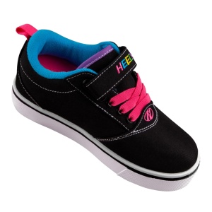 Heelys Pro 20 X2 Black/Rainbow Multi Nylon Cnvs - Img 3