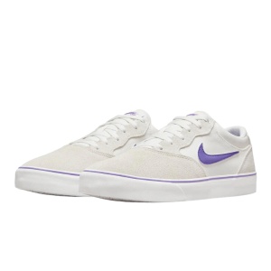 Incaltaminte Nike SB Chron 2 Summit White/Sand Drift/Action Grape - Img 4