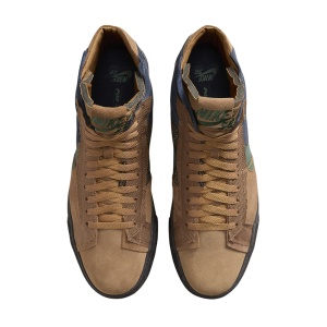 Incaltaminte Nike SB Zoom Blazer Mid Prm Legend Dark Brown/Obsidian/Light British Tan/Fir - Img 4