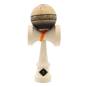Kendama USA Craft Luna Shape Triple Burn Line Ash