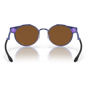 Ochelari de soare Oakley Deadbolt Fabio Quartararo Matte Navy Prizm Violet - Img 3