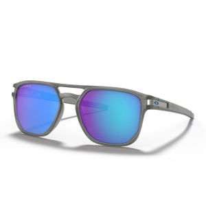 Ochelari de soare Oakley Latch Beta Matte Grey Ink Prizm Sapphire Polarized