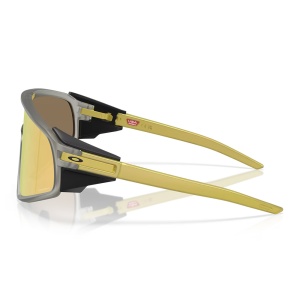 Ochelari de soare Oakley Latch Panel Alloy Matte Grey Ink Prizm 24k - Img 3