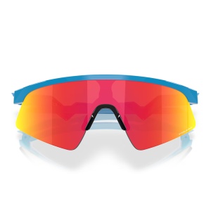Ochelari de soare Oakley pentru copii Resistor Sweep Polished Sky Blue Prizm Ruby - Img 5
