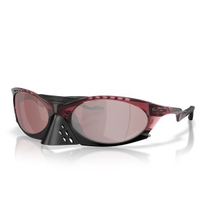 Ochelari de soare Oakley Plantaris Basecamp Transparent Iron Red Prizm Snow Black Iridium