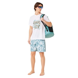 Pantaloni scurti apa Oakley Session RC 19 Camo Palm Pacific - Img 8