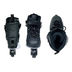 Role copii Razors Genesys JR Black/White 8 roti - Img 2