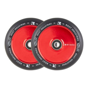 Set 2 roti Trotineta Root Air Black 110mm Red - Img 1