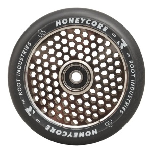 Set 2 roti Trotineta Root Honeycore Black 120mm Mirror - Img 2