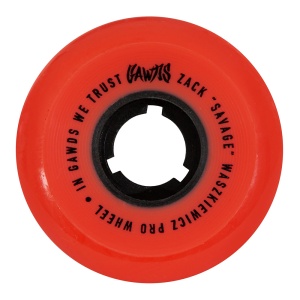 Set 4 roti agresive Gawds Zack Savage 58mm/90A Black/Red - Img 2