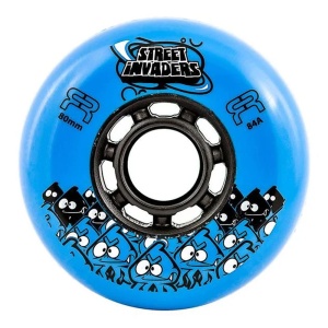 Set 4 Roti FR Street Invaders Albastre 80mm/84a