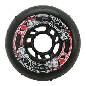 Set 4 Roti FR Street Kings Sparkling black 80mm/85a