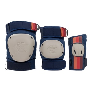 Set Protectii Rekd Triple Pad Blue