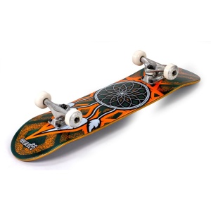 Skateboard Enuff Dreamcatcher Teal/Orange 7.75inch - Img 2