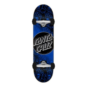 Skateboard Santa Cruz Other Dot Hands Large Black/Blue 8.25inch