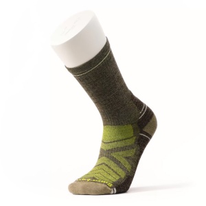 Sosete Smartwool Hike Light Cushion Crew Military Olive Fossil 24/25 - Img 2
