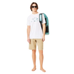 Tricou Oakley Bark Sun White/Blue - Img 7