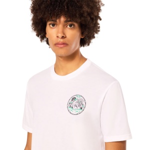 Tricou Oakley Rings Mountain White - Img 3