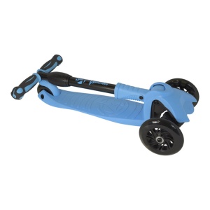 Trotineta Copii Luminous 3 Wheels Blue - Img 2