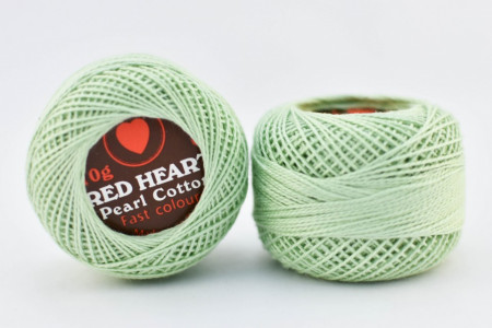 Cotton perle RED HEART cod 0202 - Img 2