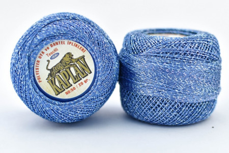 Fir de crosetat polyester + lurex KAPLAN 820 - Img 2