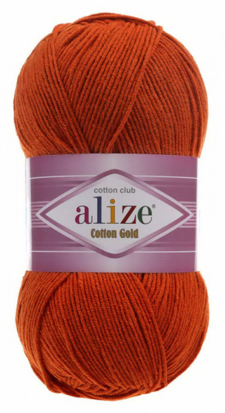 Fir de tricotat sau crosetat - Fir ALIZE COTTON GOLD CARAMIZIU 36