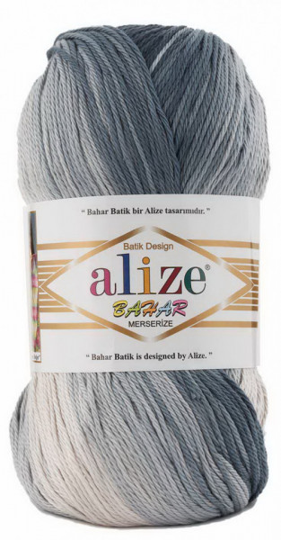 Fir de tricotat sau crosetat - Fir BUMBAC 100% ALIZE BAHAR BATIK 2905