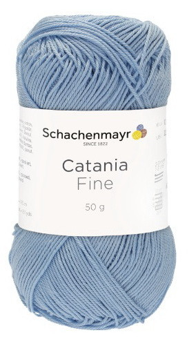 Fir de tricotat sau crosetat - Fir BUMBAC 100% MERCERIZAT CATANIA FINE BLEO 173