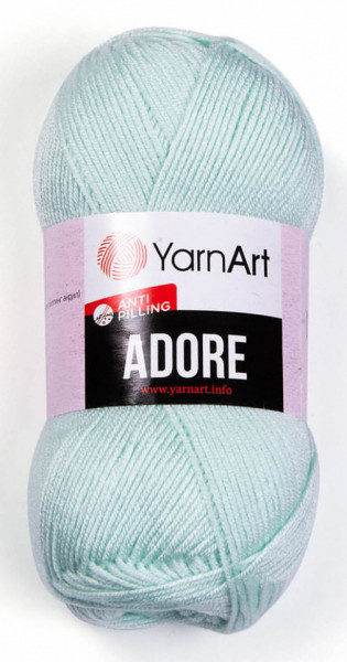 Fir de tricotat sau crosetat - Fire acril anti pilling YARNART ADORE COD 358