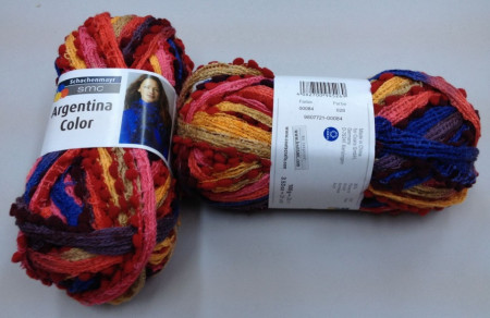 Fir de tricotat sau crosetat - Fire pretricotate esarfa Argentina Color degrade AC84
