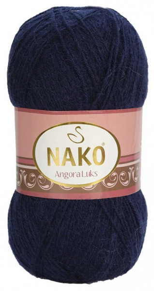 Fir de tricotat sau crosetat - Fire tip mohair acril NAKO ANGORA LUKS BLEOMAREN 11458