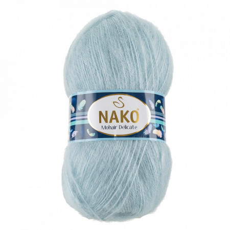 Fir de tricotat sau crosetat - Fire tip mohair acril NAKO MOHAIR DELICATE - BLEO COD 10471